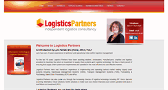 Desktop Screenshot of logisticspartners.co.uk