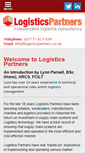Mobile Screenshot of logisticspartners.co.uk